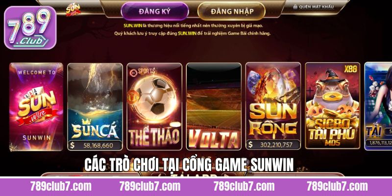 Top các trò chơi hấp dẫn được ưa chuộng tại địa chỉ