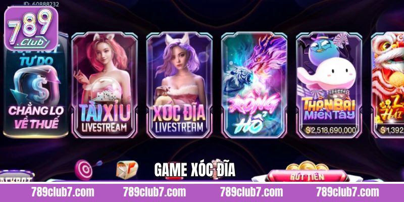Xóc Đĩa - Sân Chơi Số 1 Dành Cho Hội Viên Đam Mê Cá Cược 789Club