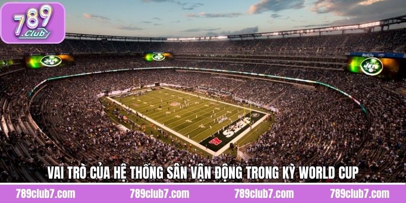 Vai trò của hệ thống sân vận động trong kỳ World Cup
