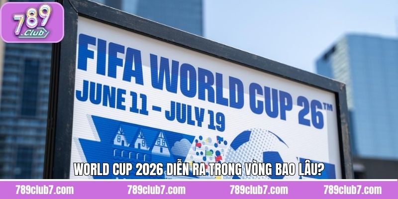 Thông Tin World Cup 2026 Diễn Ra Trong Vòng Bao Lâu